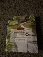 Problem Solving with C++ by Kenrick Mock and Walter Savitch (2017, Paperback)