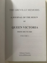 The Greville Memoirs A Journal of Reign of Queen Victoria 1852 to 1860 3 Vol SET