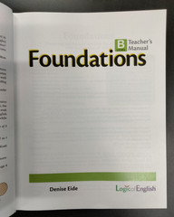 Logic of English Foundations B Teacher’s Manual