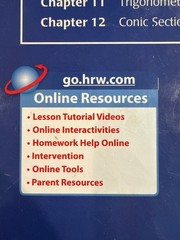 Holt McDougal Algebra 2 Textbook