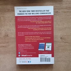 Crucial Conversations Tools for Talking When Stakes Are High, Second Edition by