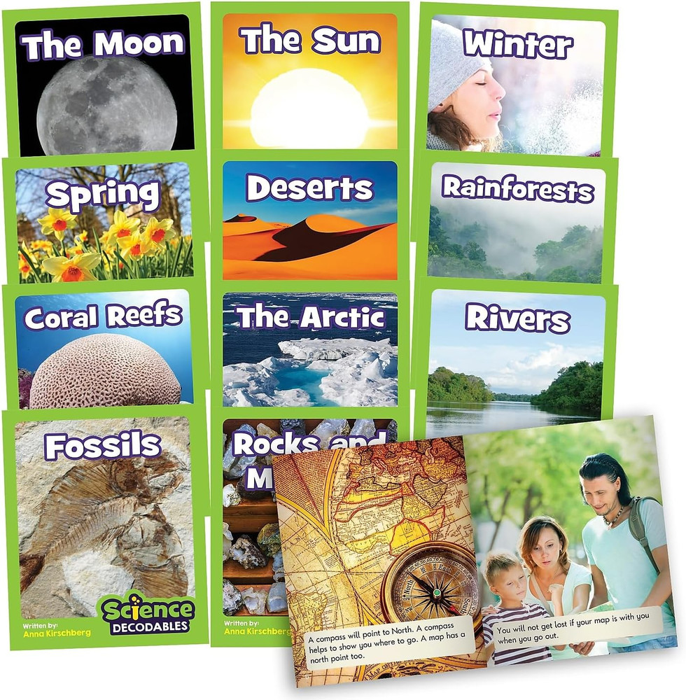 Science Decodables Phase 4 Non-Fiction – Earth Science Multi