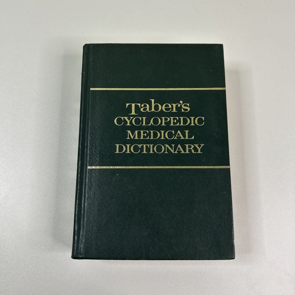 Taber’s Cyclopedic Medical Dictionary (Hardback, 1981) F A Davis Company