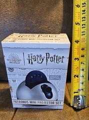 Harry Potter Patronus Mini Projector Set by Running Press English Paperback NEW