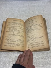 Rare & Vintage Paperback Elementary Algebra 192 Pages 1946 Cambridge Book Co.