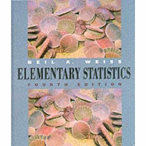 Elementary Statistics – Hardcover, by Weiss Neil A. – Acceptable