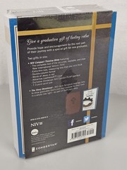 Bible Gift Pack NIV 356 Devotion Book Leather soft Cover Graduation Confirmation
