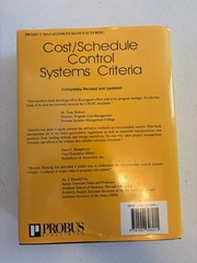 Cost/Schedule Control Systems Criteria C/SCSC Revised Edition Quentin W. Fleming