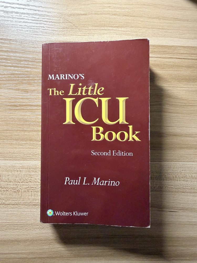 Marino’s The Little ICU Book – 2nd Edition, Paul L. Marino