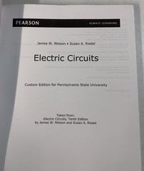 Electric Circuits by James W Nilsson & Susan A Riedel Custom Addition for PSU