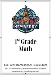 1st Grade Homeschool Bundle Math Language Science History Full Year Curriculum