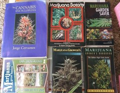 Lot Of 6 Cannabis Cultivation Books Jorge Cervantes Ed Rosenthal Mel Frank +