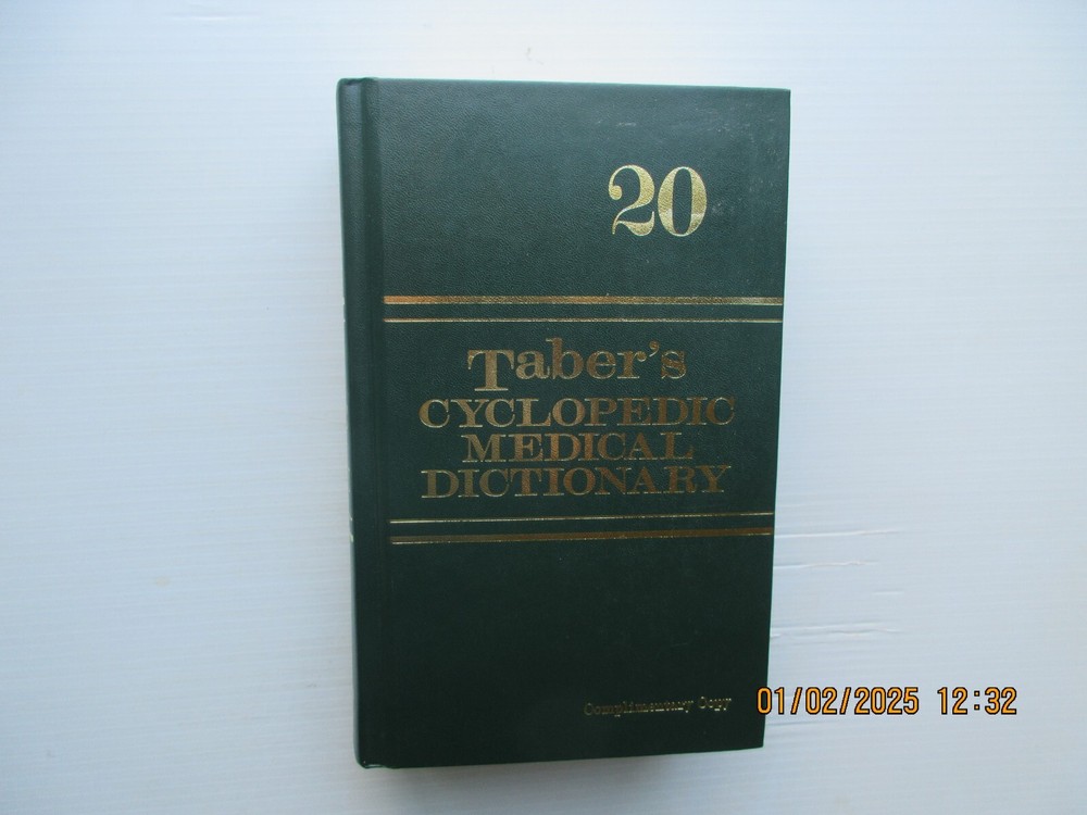 Taber’s Cyclopedic Medical Dictionary by Donald Venes (2005, Book, Other)