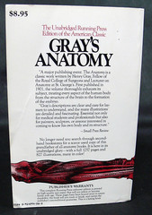 GRAY’S ANATOMY Soft Cover Book + Illustrations/Pickering/Howden-Running Press Rx