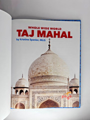 Whole Wide World Taj Mahal Spanier Pogo Books Hardcover Library Binding HC 2021