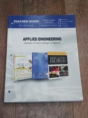 Master Books Applied Engineering Teacher Guide + Books + Extra SEE DESCRIPTION