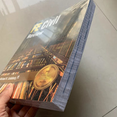 FE Civil Review Manual by Michael R. Lindeburg Fundamentals of Engineering Book
