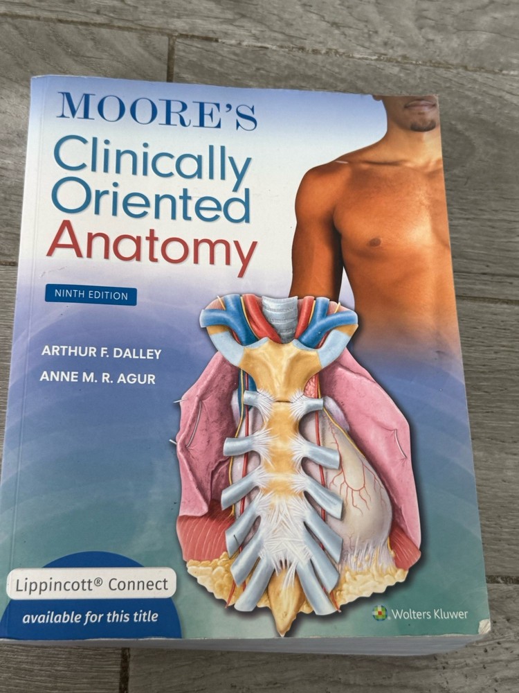 🍏 Moore’s Clinically Oriented Anatomy Ninth Edition 9th Arthur Dalley II PhD