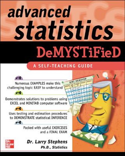 Advanced Statistics Demystified Paperback Larry J. Stephens