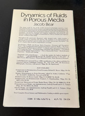 Dover Civil and Mechanical Engineering Ser.: Dynamics of Fluids in Porous Media