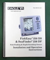 Eagle FishEasy 250DS Instruction Manual: 72 Pages & Protective Covers!