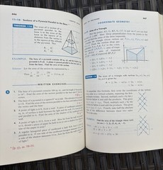 Geometry – Plane Solid Coordinate – Morgan, Zartman – Teacher’s Edition, 1963