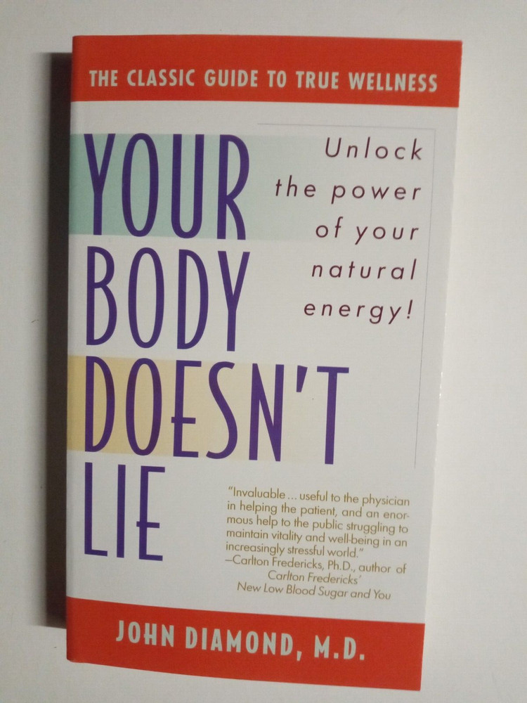 Your Body Doesn’t Lie by John Diamond (1989, Mass Market)
