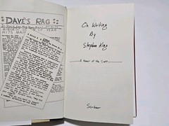 STEPHEN KING ON WRITING Trade Edition $25.00 1st/1st Print Memoir of The Craft