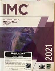 2021 INTERNATIONAL MECHANICAL CODE (INTERNATIONAL CODE By International Code