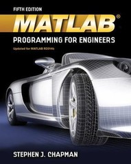 MATLAB Programming for Engineers by Chapman, Stephen J.