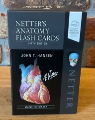 Netter Basic Science Ser.: Netter’s Anatomy Flash Cards by John T. Hansen 2018 .