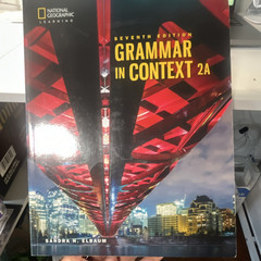 National Geographic Learning Grammar in Context 2A Seventh Edition Elbaum