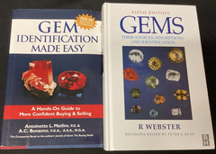 Various GIA Diamonds, Gemstone & Pearl Books Lot Of 8