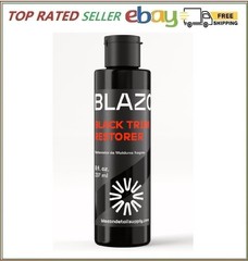 BLAZON Black Trim Restorer 8 oz – Dye-Infused Solution for Car Trim