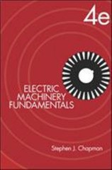 Electric Machinery Fundamentals Hardcover Stephen J. Chapman