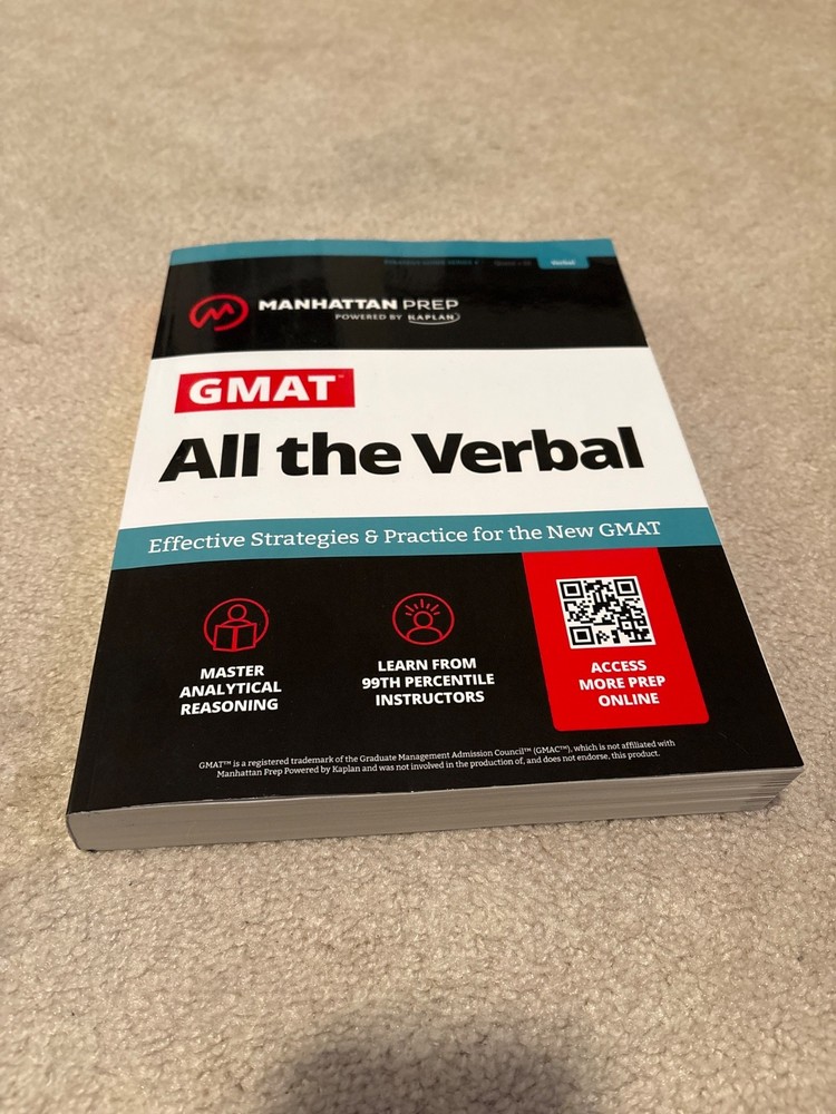 GMAT All the Verbal