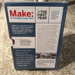 MAKE Magazine: the First Year : 4 Volume Collector’s Set New Sealed
