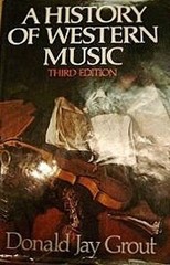 A History of Western Music Hardcover Donald J. Grout