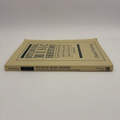 Studying Music History: Learning, Reasoning, and Writing About Music History and