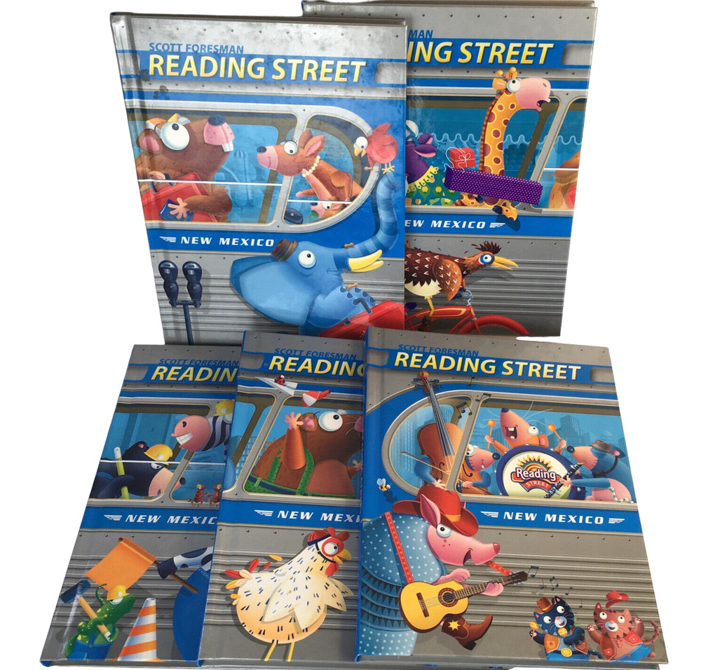 Phonics-Based READING STREET Grade 1 Book Set 1-5 Pearson Home School – Foresman