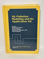 Air Pollution Modeling and Its Application XII NATO CMS Vol 19 HC 1998 Book