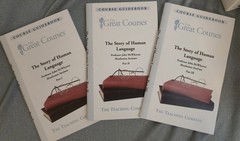 Great Courses The Story Of Human Language John McWhorter Parts 1-3 VHS Guidbooks