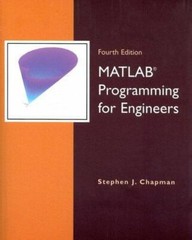 MATLAB Programming for Engineers, Chapman, Stephen J., 9780495244493