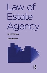 Law of Estate Agency, Fifth Edition By John Murdoch