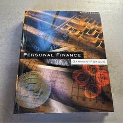 Personal Finance 4rd Edition E. Thomas Garman Raymond Forgue 1990 Hardcover Book
