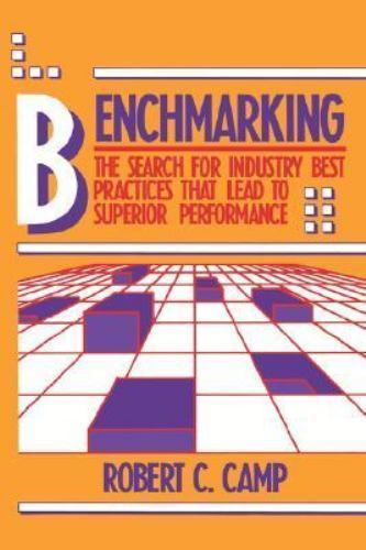 Benchmarking: The Search for Industry Best- hardcover, Robert C Camp, 0527916358