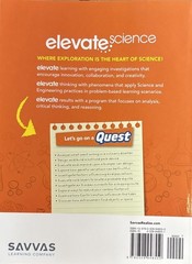 Savvas Learning Company, Elevate Science Course 3 Student Workbook Unused