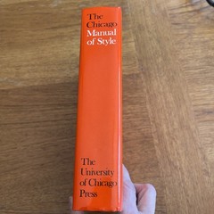 The Chicago Manual Of Style 13th Edition HCDJ 1982