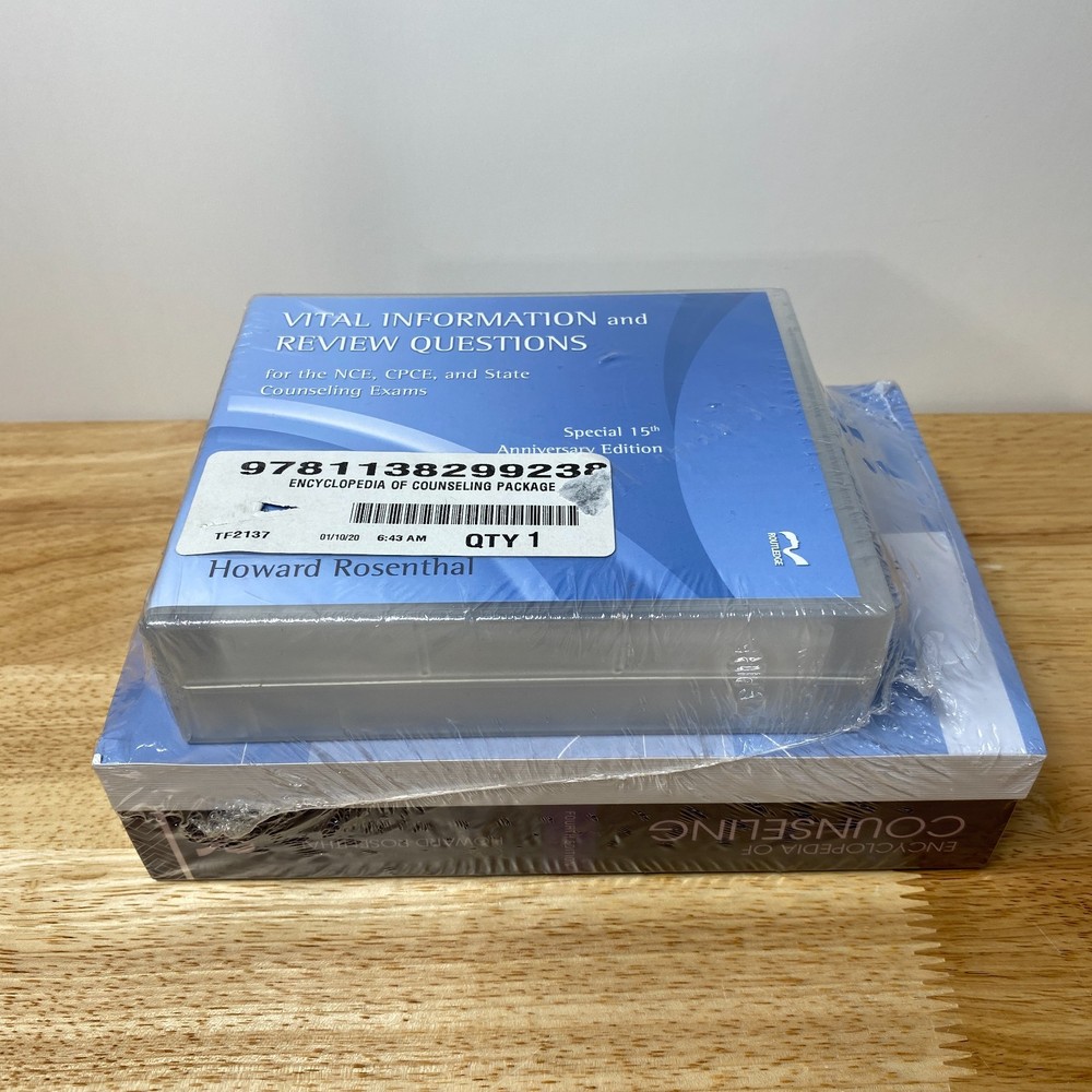Encyclopedia of Counseling Package for NCE, CPCE by Howard Rosenthal