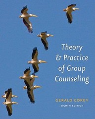 Theory and Practice of Group Counseling Hardcover Gerald Corey
